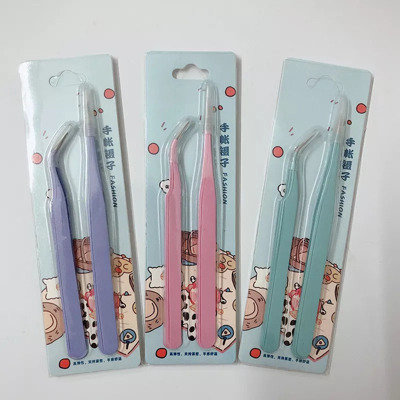 Sharkbang BOBO Tweezers Set – 2PCS Precision Craft Tool - Polendo Design precision craft tweezers