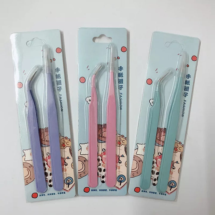 Sharkbang BOBO Tweezers Set – 2PCS Precision Craft Tool - Polendo Design precision craft tweezers