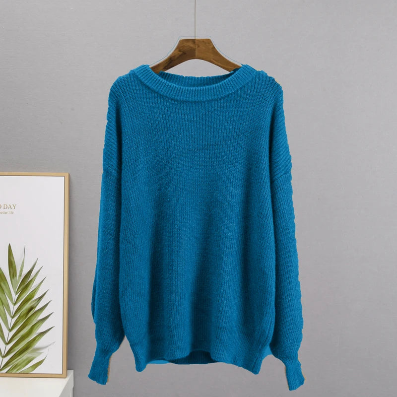 Soft Loose Knitted Cashmere Sweater