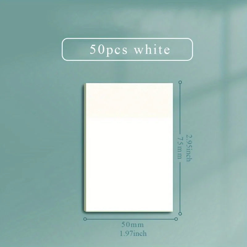 Clear Note Taking Tabs - 50 Sheets Office Stationery Supplies