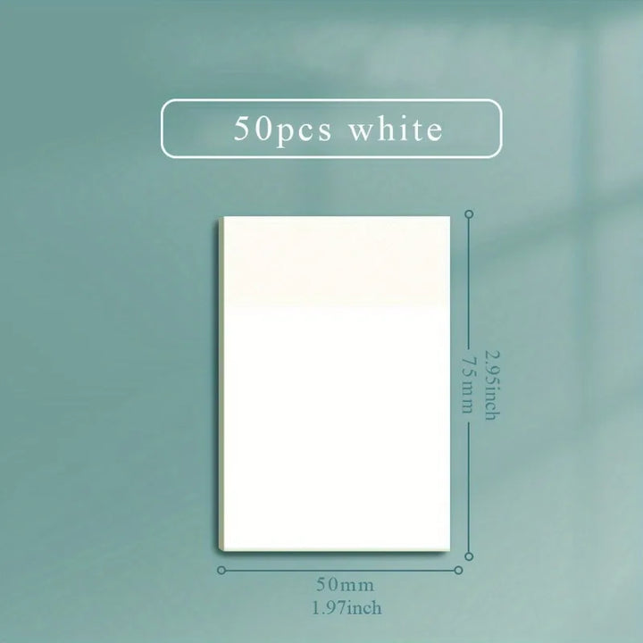 Clear Note Taking Tabs - 50 Sheets Office Stationery Supplies