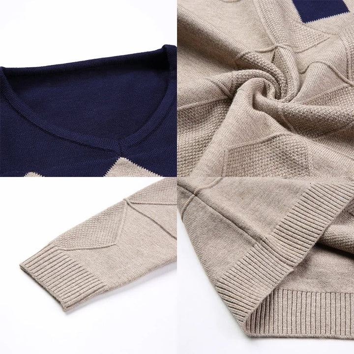 Classic V-Neck Sweater Men&