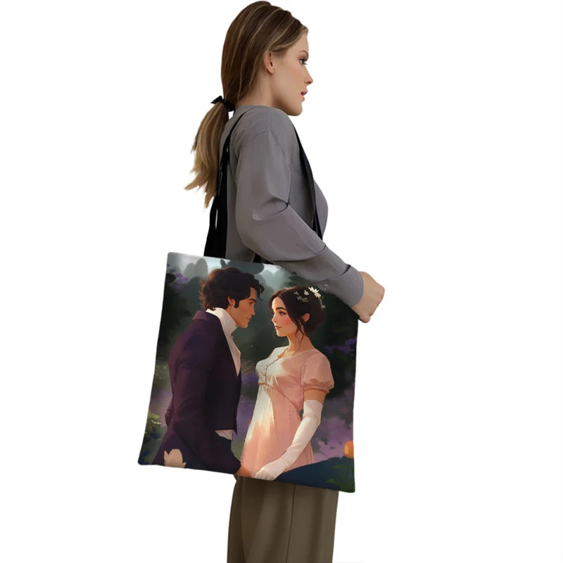 Darcy Hand Flex Art Print Tote Bag for Women - Polendo Design