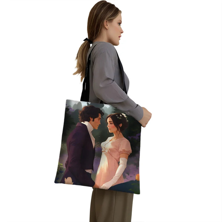 Darcy Hand Flex Art Print Tote Bag for Women - Polendo Design