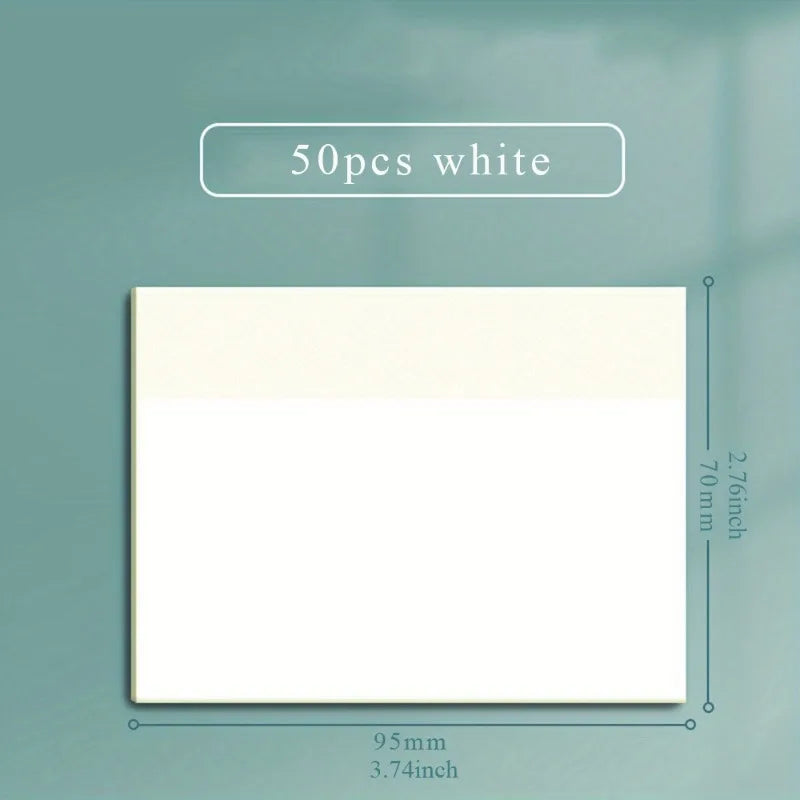 Clear Note Taking Tabs - 50 Sheets Office Stationery Supplies