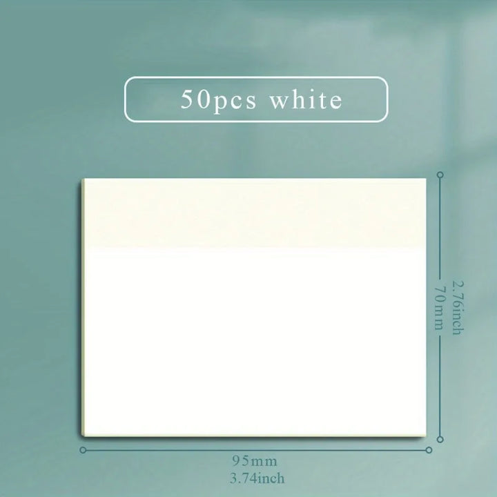 Clear Note Taking Tabs - 50 Sheets Office Stationery Supplies