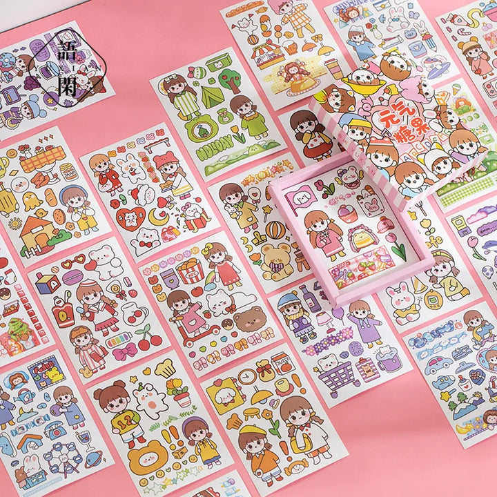 Decorative Stationery Stickers Colorful Dream