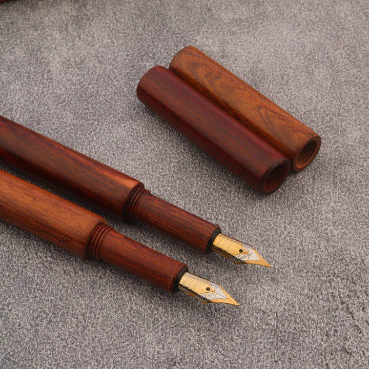 Luxury Wooden Fountain Pen for Journaling &amp; Office Writing - Polendo Design luxury wooden fountain pen