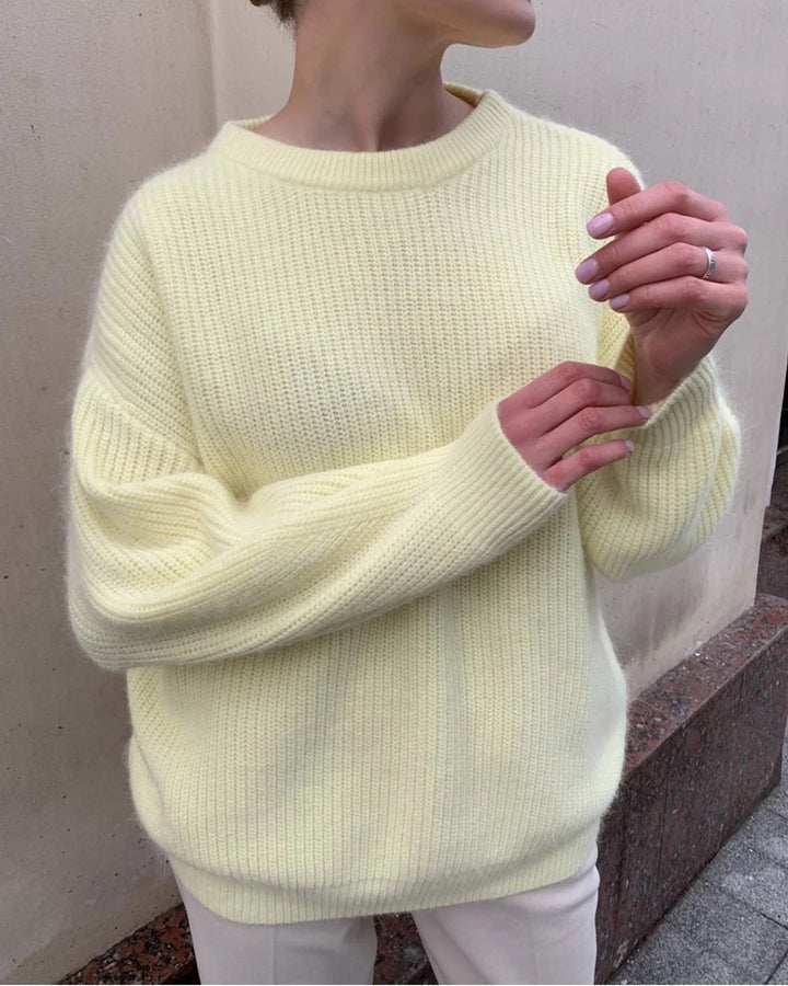 Soft Loose Knitted Cashmere Sweater