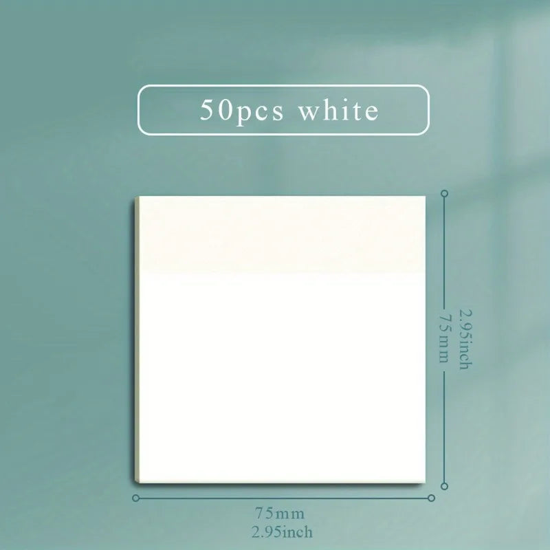 Clear Note Taking Tabs - 50 Sheets Office Stationery Supplies