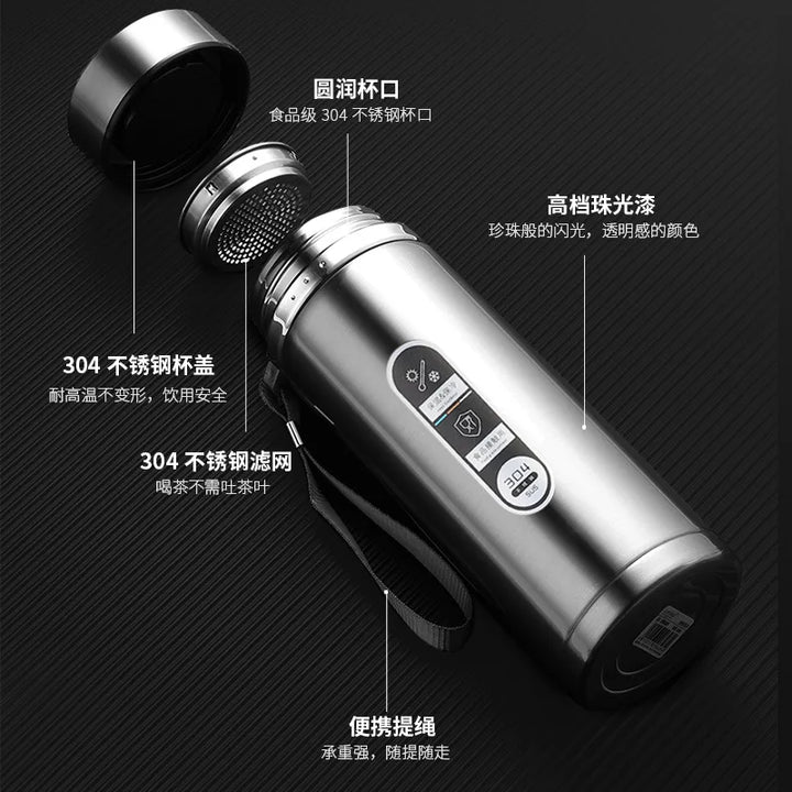 Large Stainless Steel Thermos Tumbler