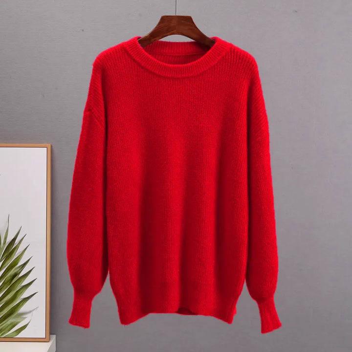 Soft Loose Knitted Cashmere Sweater
