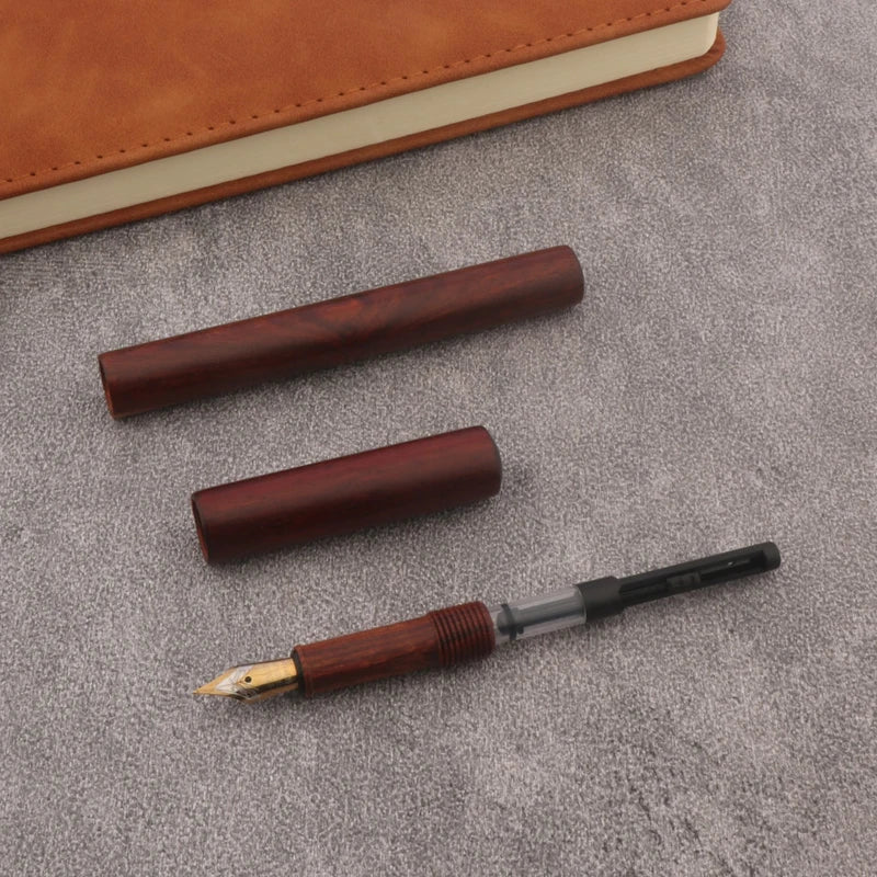 Luxury Wooden Fountain Pen for Journaling &amp; Office Writing - Polendo Design luxury wooden fountain pen
