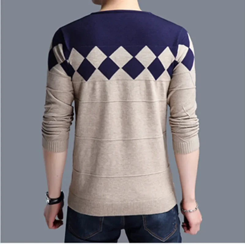 Classic V-Neck Sweater Men&