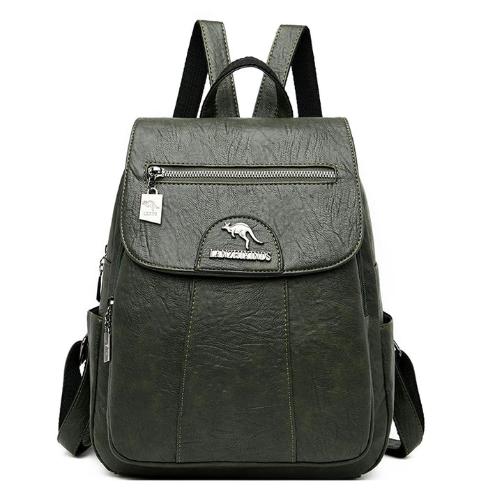 Timeless Vintage Leather Backpack for Women on the Go