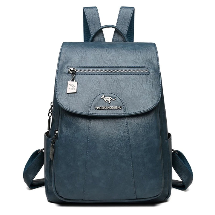Timeless Vintage Leather Backpack for Women on the Go