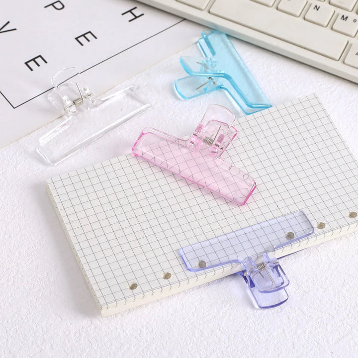 Kawaii Plastic Binder Clips – Cute Paper Clips for Notes, Planners &amp; Journals