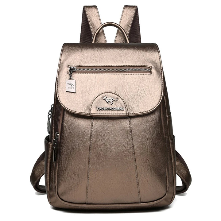 Timeless Vintage Leather Backpack for Women on the Go