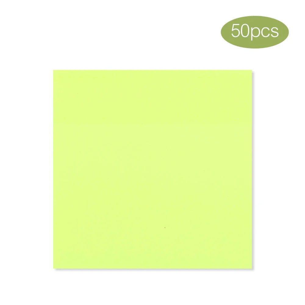 Innovative Transparent Waterproof Sticky Notes, 50 Sheets