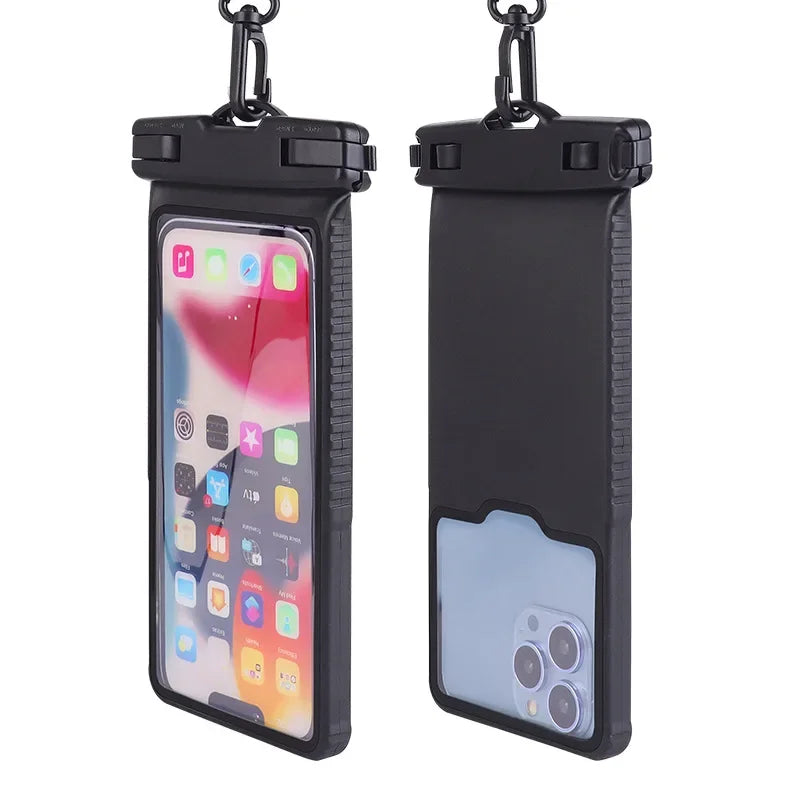 Anti-Falling Waterproof Phone Pouch Touchscreen Case 6.9 Inch - Polendo Design