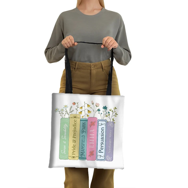 Darcy Hand Flex Art Print Tote Bag for Women - Polendo Design