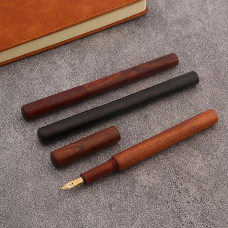 Luxury Wooden Fountain Pen for Journaling &amp; Office Writing - Polendo Design luxury wooden fountain pen