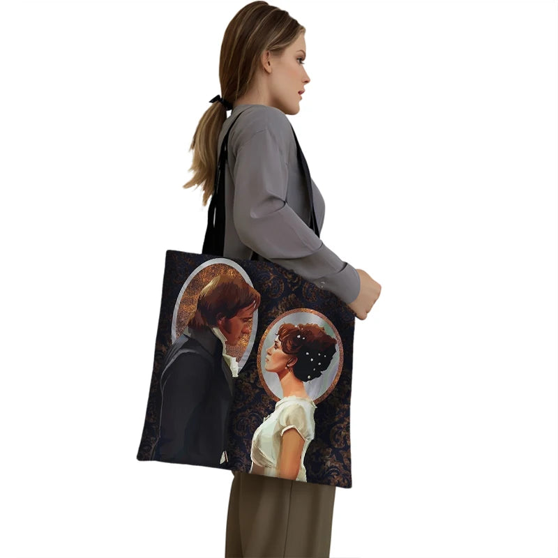 Darcy Hand Flex Art Print Tote Bag for Women - Polendo Design
