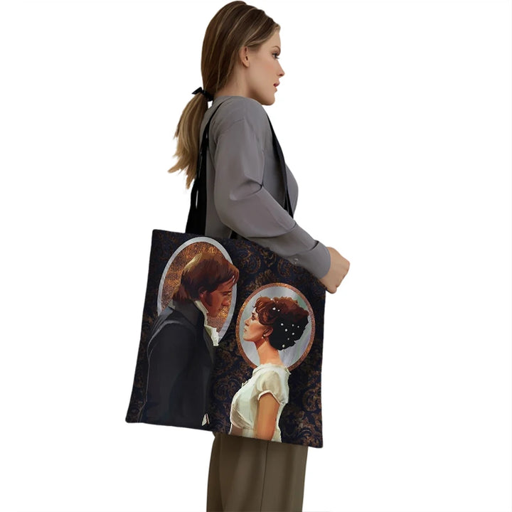 Darcy Hand Flex Art Print Tote Bag for Women - Polendo Design