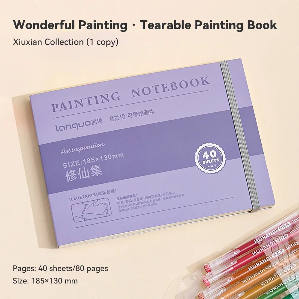 Tearable Art Sketchbook 250gsm Paper - Polendo Design