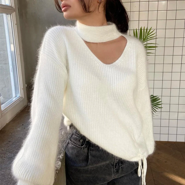 Soft Loose Knitted Cashmere Sweater