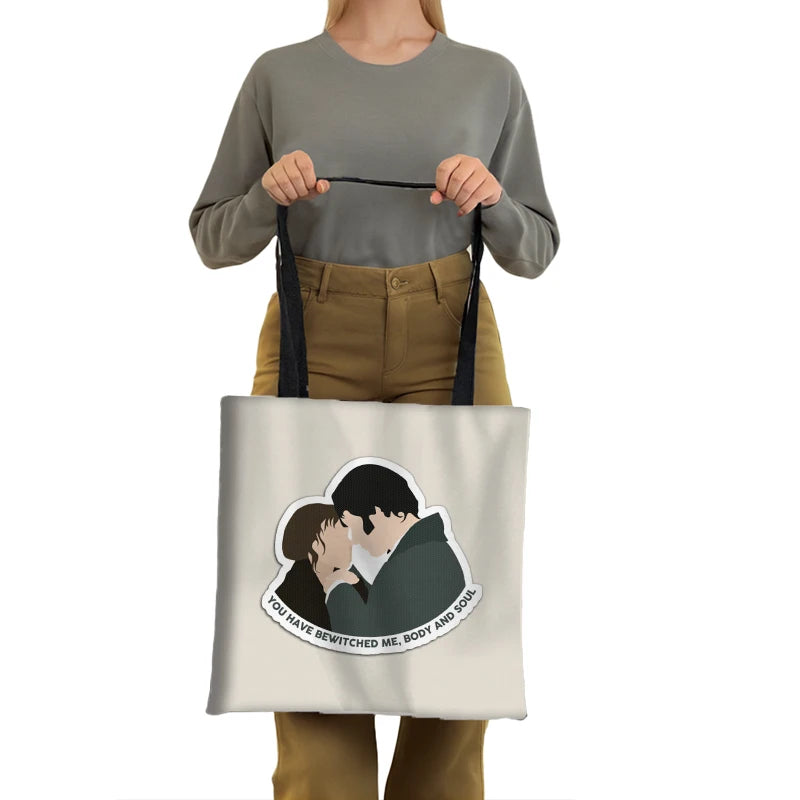 Darcy Hand Flex Art Print Tote Bag for Women - Polendo Design