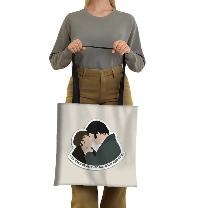 Darcy Hand Flex Art Print Tote Bag for Women - Polendo Design