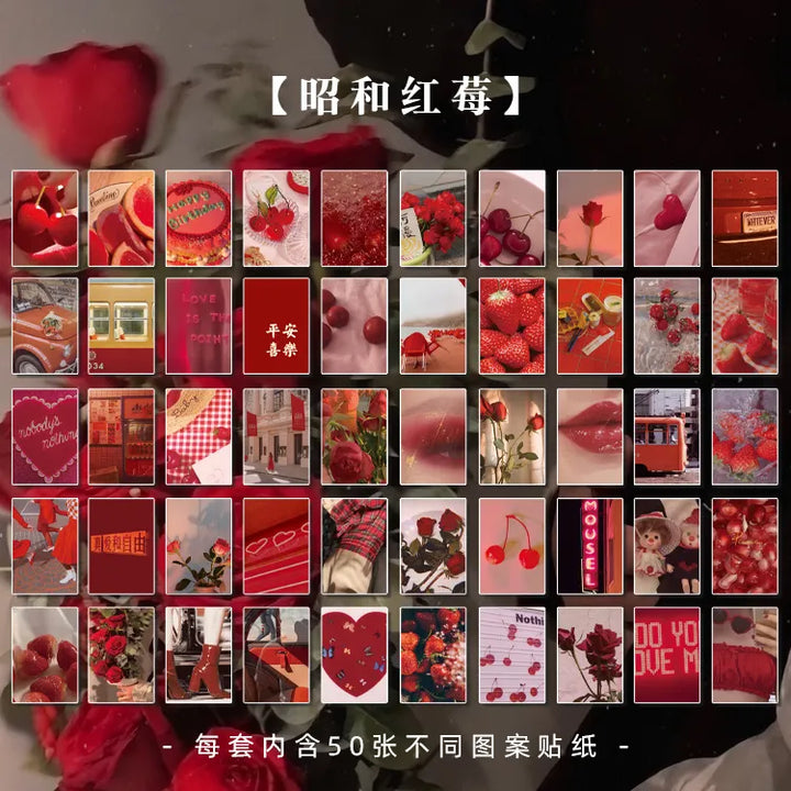 366 Pcs/Natural Scenery Stationery Stickers Book