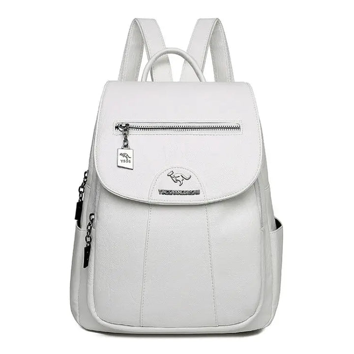 Timeless Vintage Leather Backpack for Women on the Go