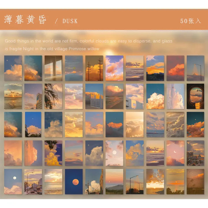 366 Pcs/Natural Scenery Stationery Stickers Book