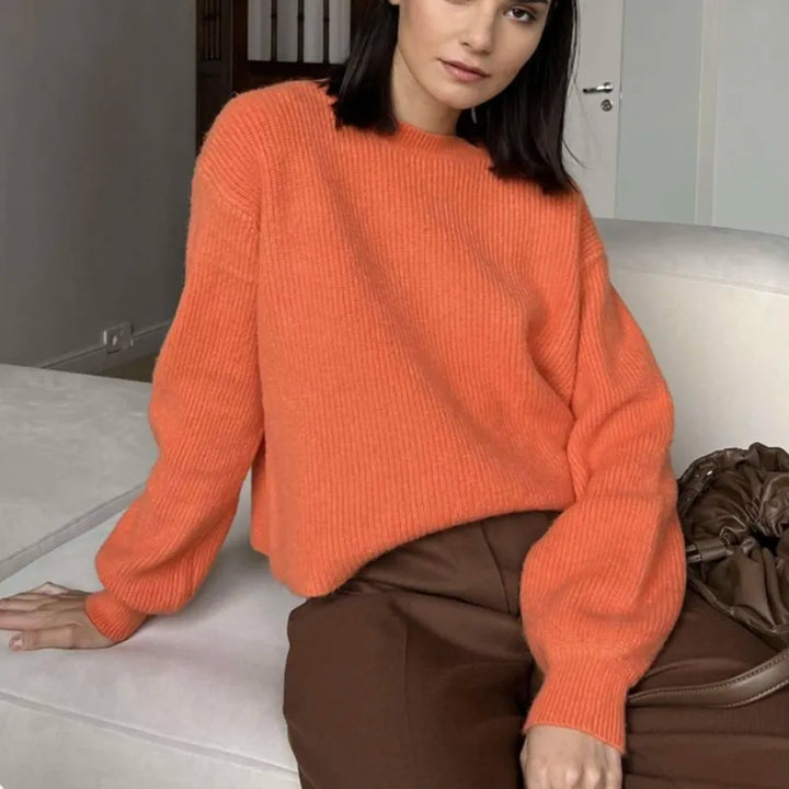 Soft Loose Knitted Cashmere Sweater