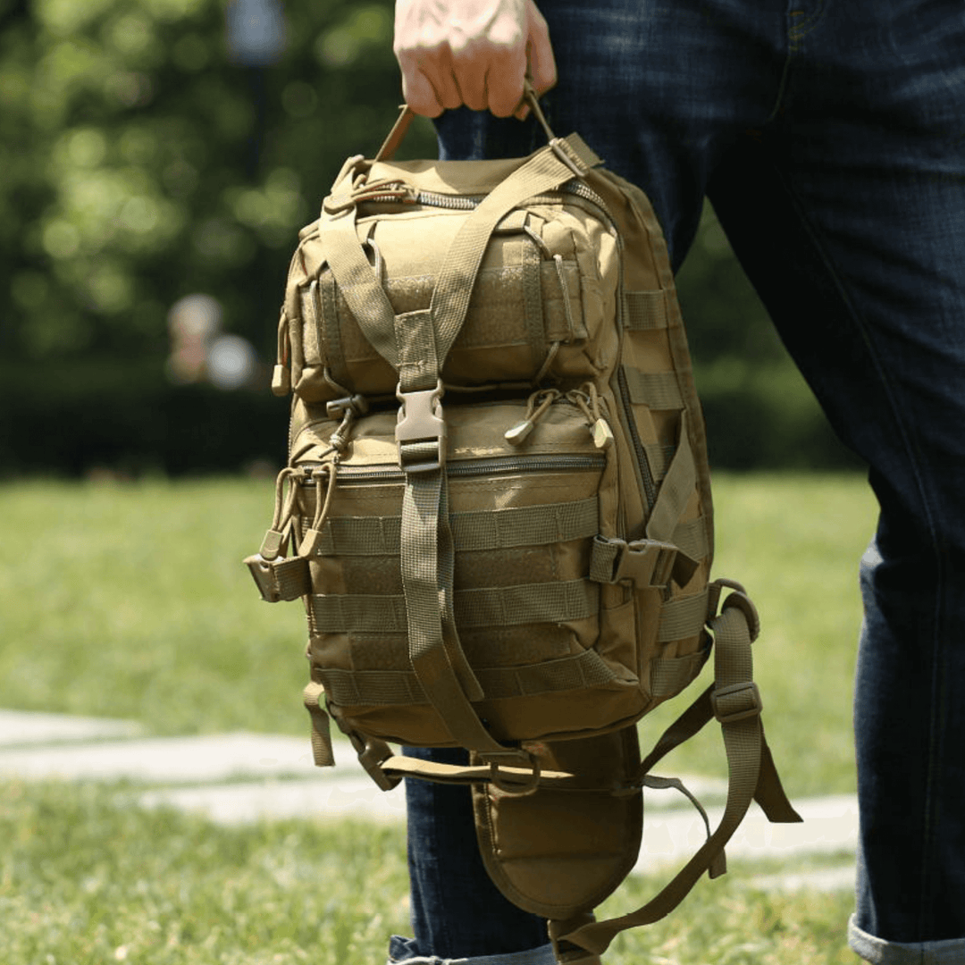 Tactical 15L Sling Backpack with Molle System