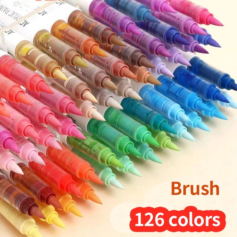 Acrylic Marker Set – Vibrant Colors for Art, School & Drawing - Polendo Design acrylic marker set