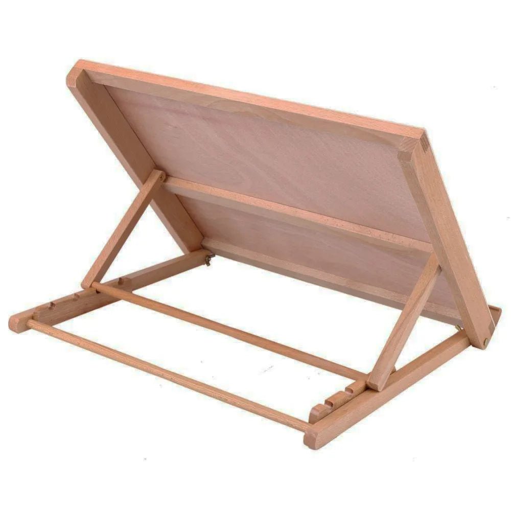 Adjustable A3 Wooden Desktop Art Easel Drawing Board - Polendo Design adjustable a3 wooden desktop art easel drawing board