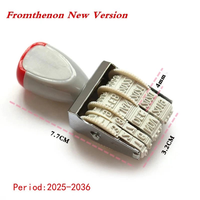 Adjustable Date Stamp – Planner &amp; Journaling Tool - Polendo Design adjustable date stamp