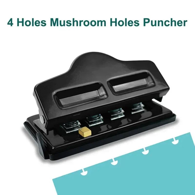 Adjustable Mushroom Hole Punch for Planners - Polendo Design Adjustable Mushroom Hole Punch