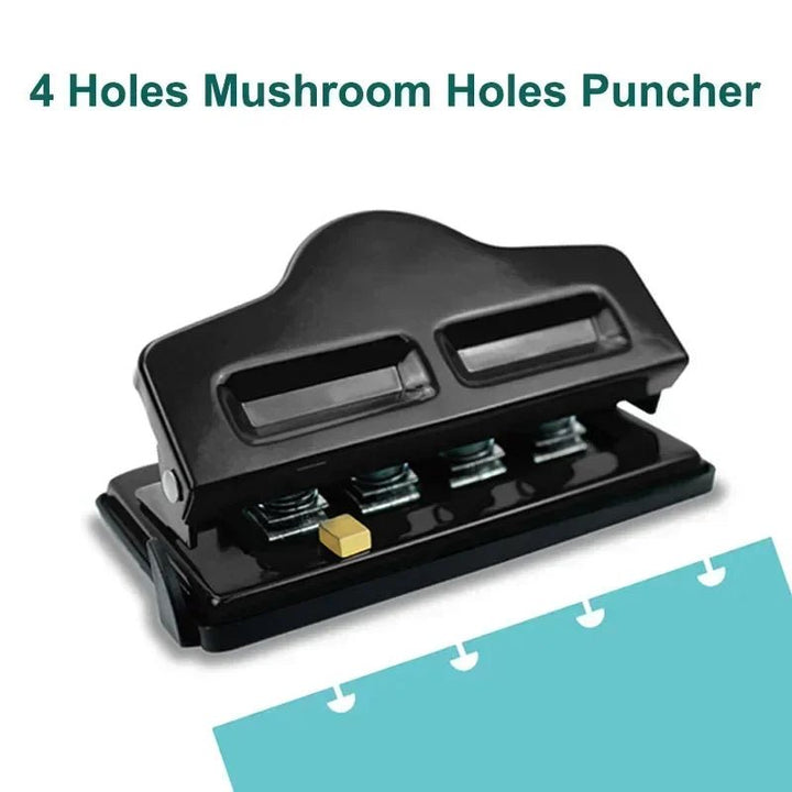 Adjustable Mushroom Hole Punch for Planners - Polendo Design Adjustable Mushroom Hole Punch
