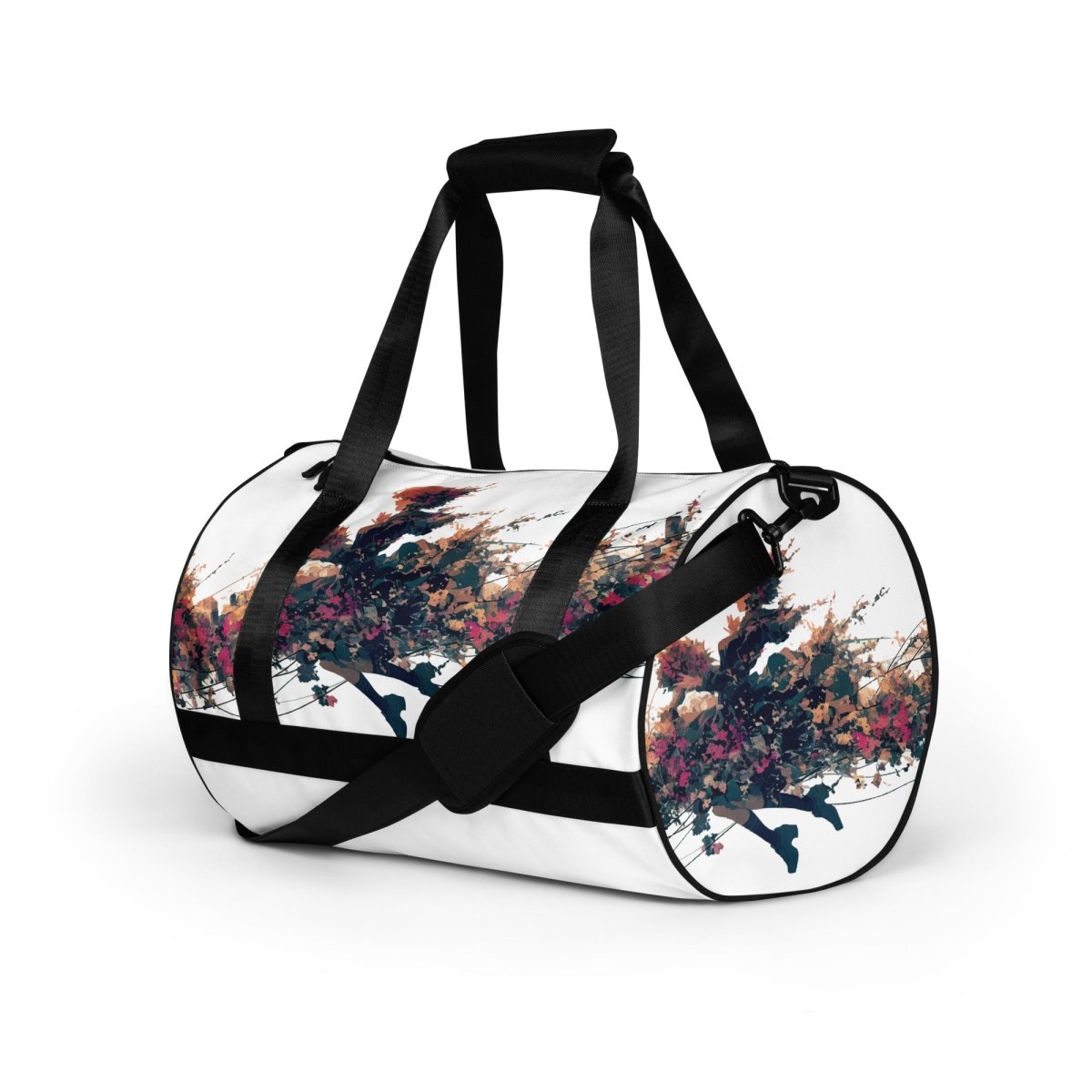 Confetti Storm All-Over Print Gym Bag - Polendo Design Confetti Storm all-over print gym bag