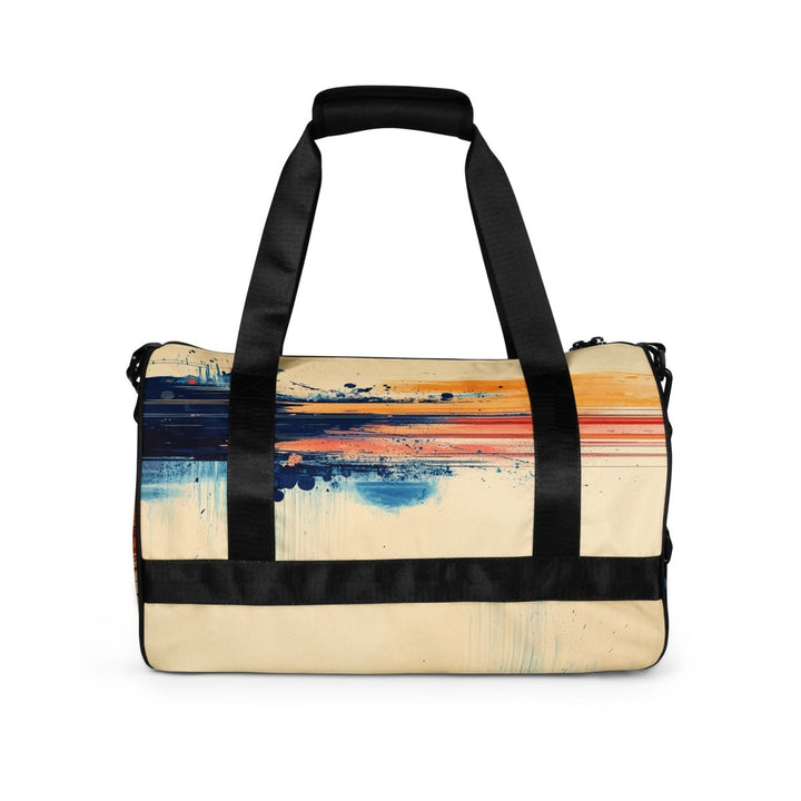 Sunset Shoreline All-Over Print Gym Bag - Polendo Design Sunset Shoreline all-over print gym bag