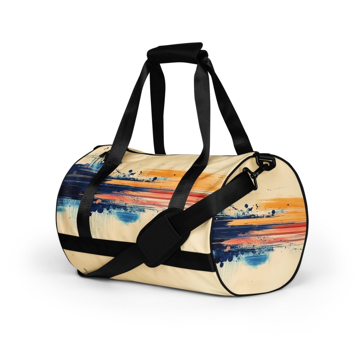 Sunset Shoreline All-Over Print Gym Bag - Polendo Design Sunset Shoreline all-over print gym bag