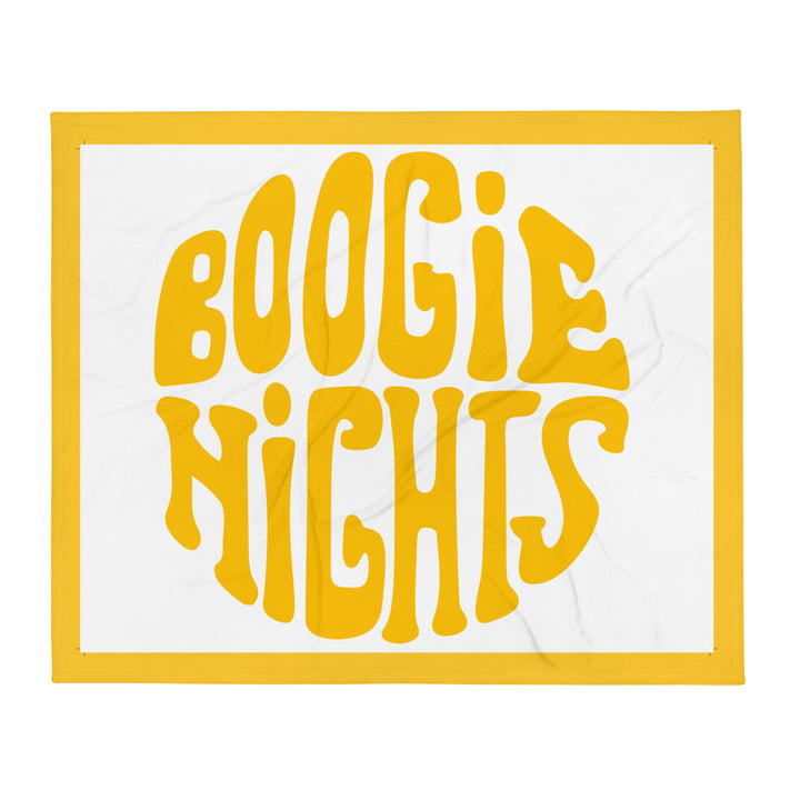 "Boogie Nights" Throw Blanket - Polendo Design