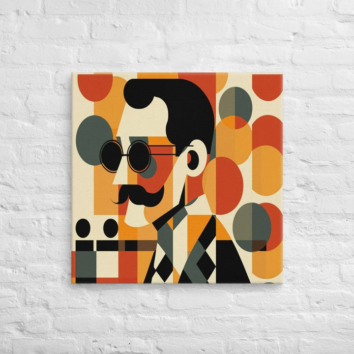 Retro Persona Canvas Wall Art by Polendo Design - Polendo Design Retro Persona canvas wall art