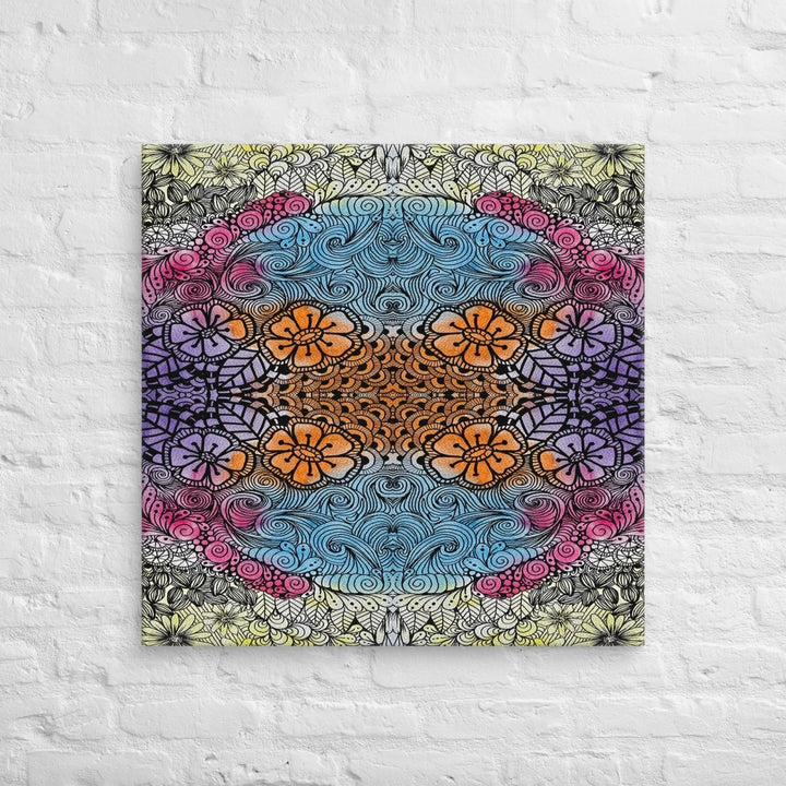 Cathedral Bloomwave Canvas Wall Art by Polendo Design - Polendo Design Cathedral Bloomwave canvas wall art