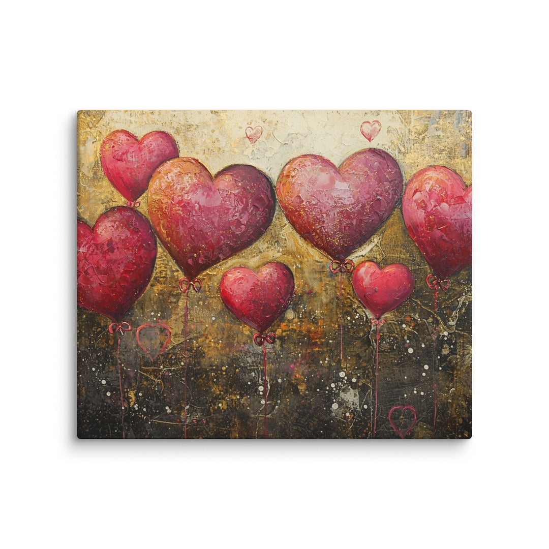 Love Always Rises Canvas Wall Art - Polendo Design canvas Wall Art Love Always Rises Canvas