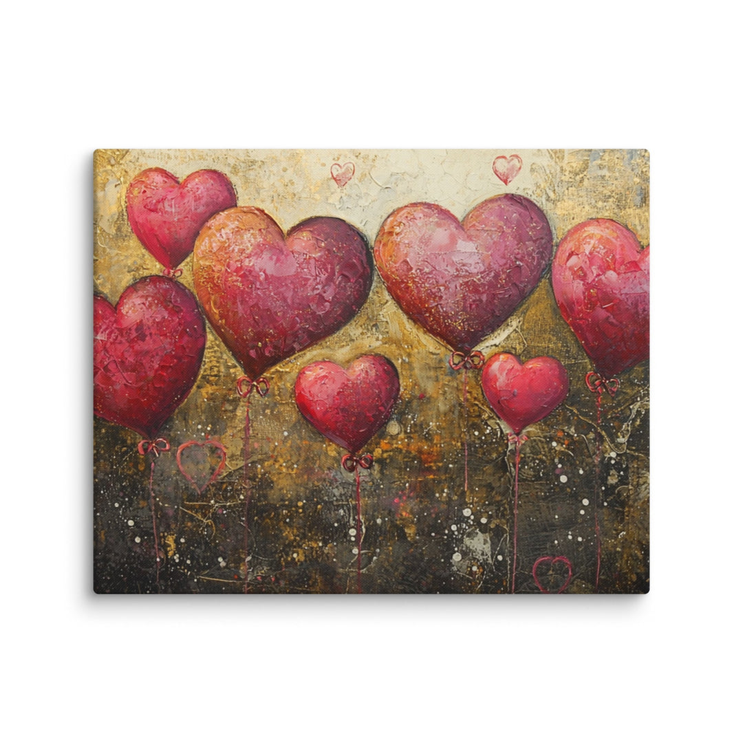 Love Always Rises Canvas Wall Art - Polendo Design canvas Wall Art Love Always Rises Canvas